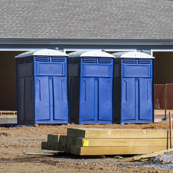 do you offer hand sanitizer dispensers inside the portable toilets in Happy Valley Oregon